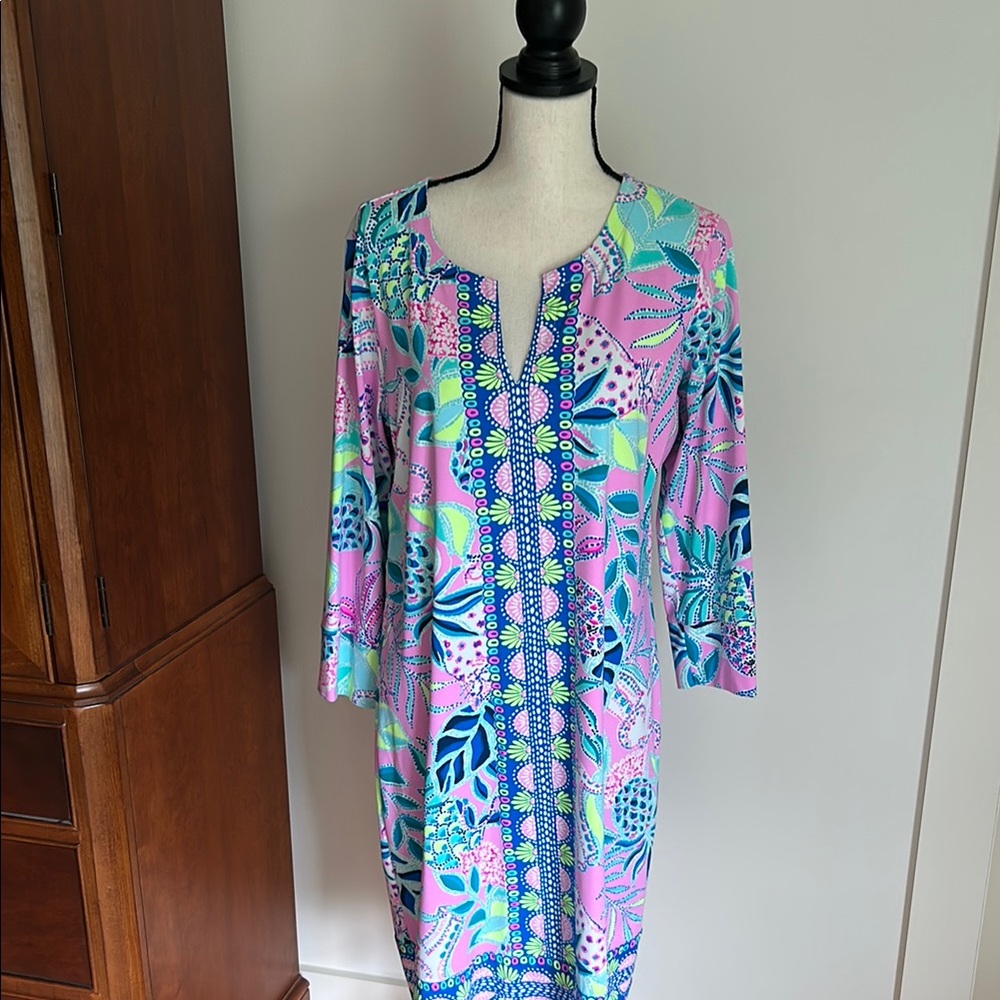 Lilly Pulitzer Pastel Floral Dress